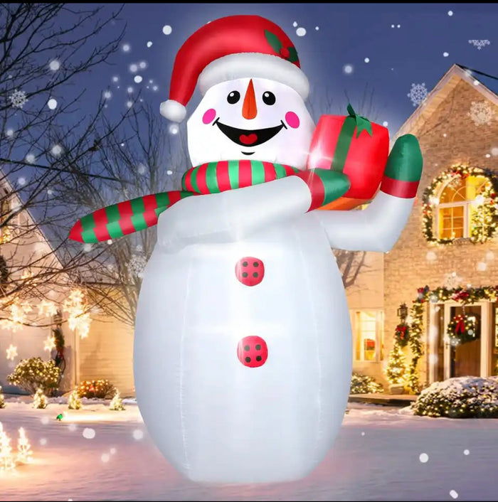 Christmas Inflatable Santa Claus Decoration or Snowman