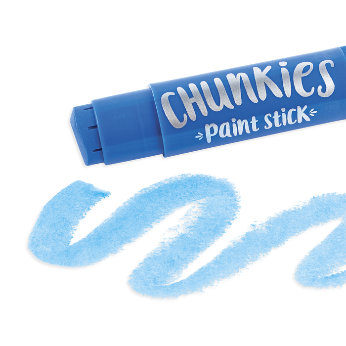 Blue Chunkies paint stick with twist up casing