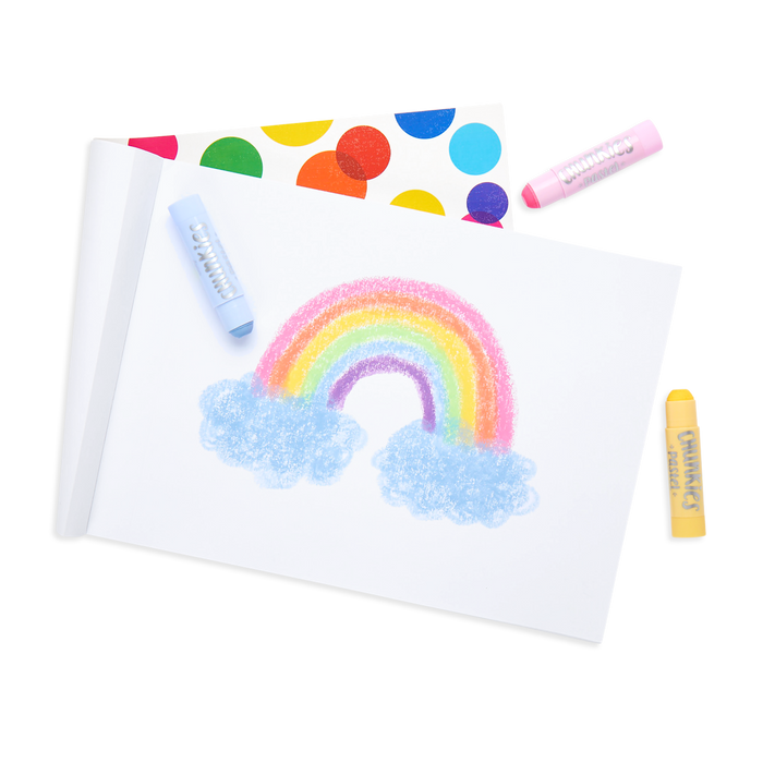 Chunkies Paper Sketchbook Pad in use