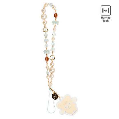Cinnamoroll Latte Bear Beaded Charm Mobile Phone Wrist Strap Accessory Hamee.com - Hamee US