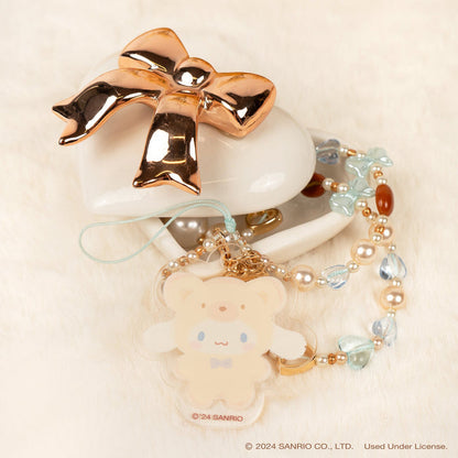 Cinnamoroll Latte Bear Beaded Charm Mobile Phone Wrist Strap Accessory Hamee.com - Hamee US