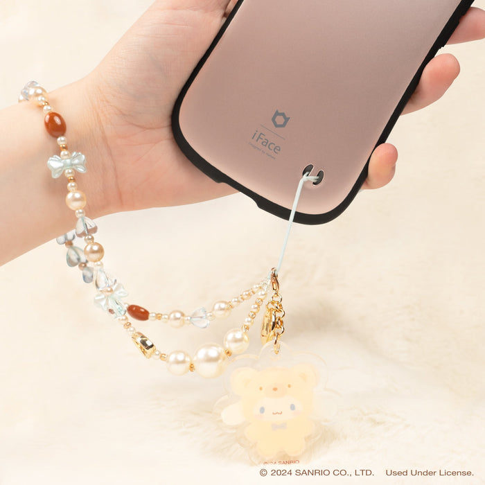Cinnamoroll Latte Bear Beaded Charm Mobile Phone Wrist Strap Accessory Hamee.com - Hamee US