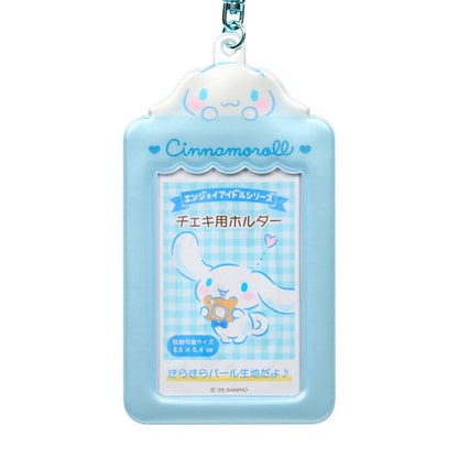 Cinnamoroll Mascot Photo Holder Charm Accessory Japan Original