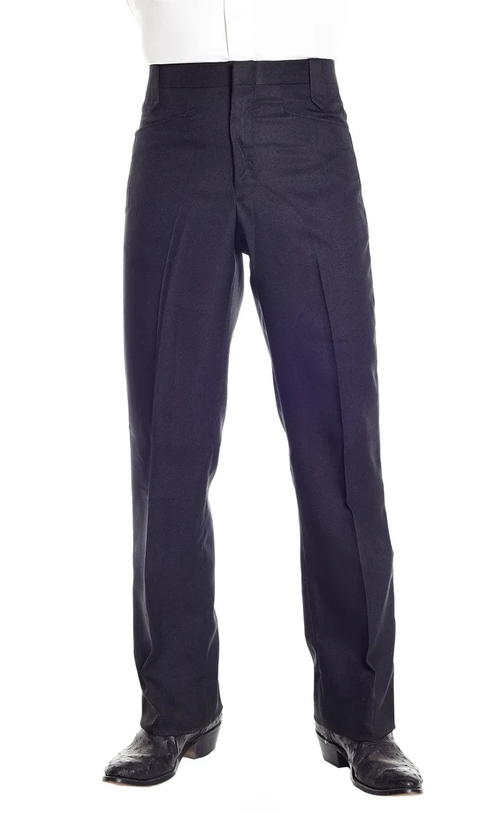 Circle S Men's Dress Ranch Pant in Black