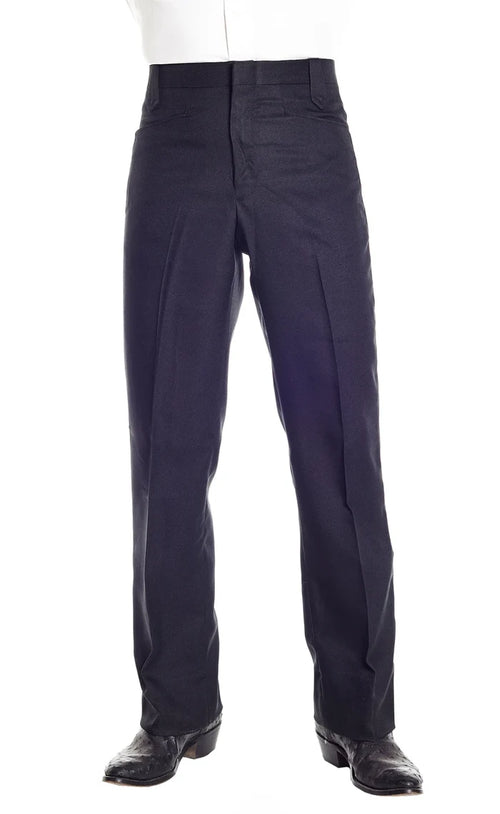 Circle S Men's Dress Ranch Pant in Black
