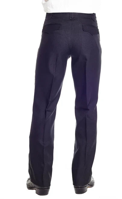 Circle S Men's Dress Ranch Pant in Black