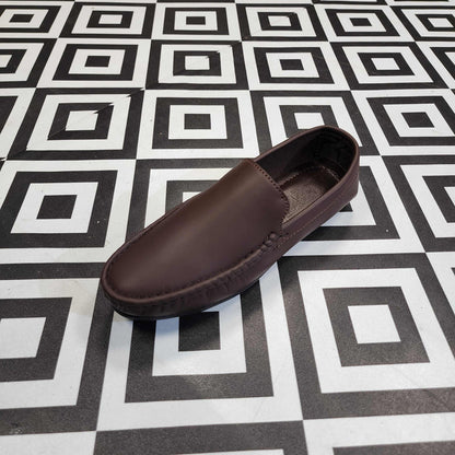 Classic Brown Loafers - Premium Slip-On Dress Shoes - Maha fashions -  Men Footwear