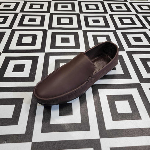 Classic Brown Loafers - Premium Slip-On Dress Shoes - Maha fashions -  Men Footwear