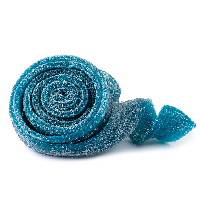 Clever Candy Berry Blue Sour Rolled Belts - 6.6lbs