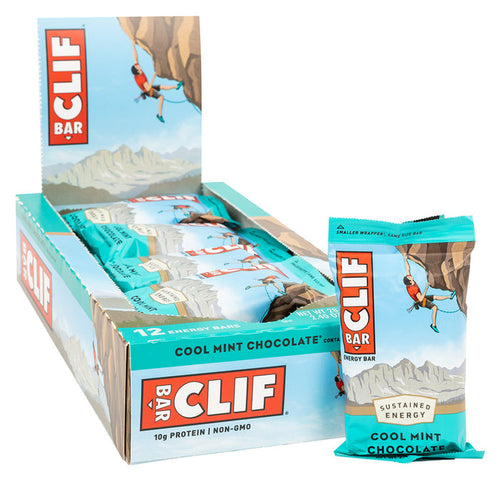 Clif Cool Mint Chocolate Bar 2.4oz Bar - 12ct