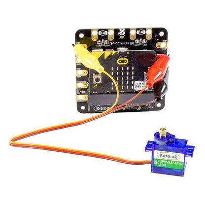 Clippable Servo for micro:bit by Kitronik - The Pi Hut