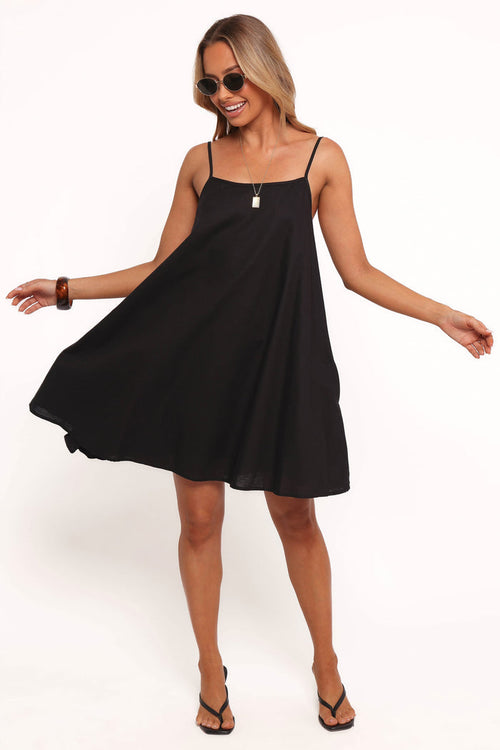 Petal and Pup USA DRESSES Cloella Mini Dress - Black (Hold for Rack)
