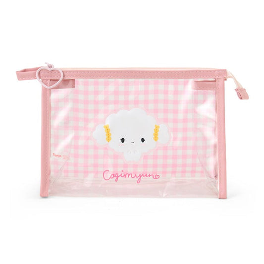 Cogimyun Clear Gingham Zipper Pouch Bags Japan Original