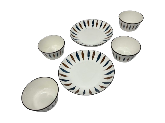 Comate Kemerite Natural Beauty Dinnerware 6pc Set
