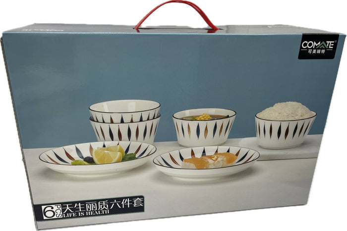 Comate Kemerite Natural Beauty Dinnerware 6pc Set