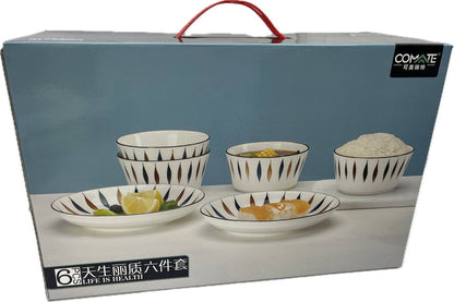 Comate Kemerite Natural Beauty Dinnerware 6pc Set