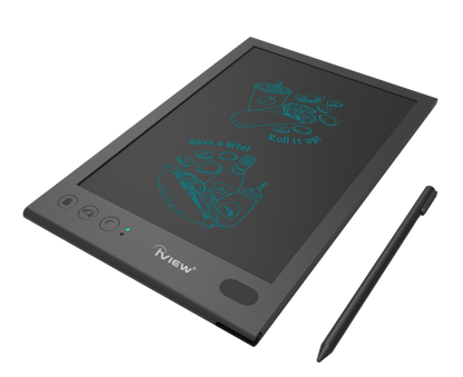 Combo 816TPC 2GB/32GB Android 10 in Matte Black and Memo Pad with Voice Record Feature