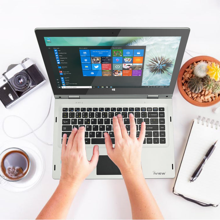 Combo Digital Memo Pad, USB Mouse & Classmate 141 4G LTE 360° Laptop Windows 10 Pro, 8 GB/128 GB