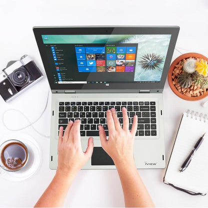 Combo Digital Memo Pad, USB Mouse & Megatron 4G LTE 360° Laptop Windows 10 Pro, 4 GB/64 GB