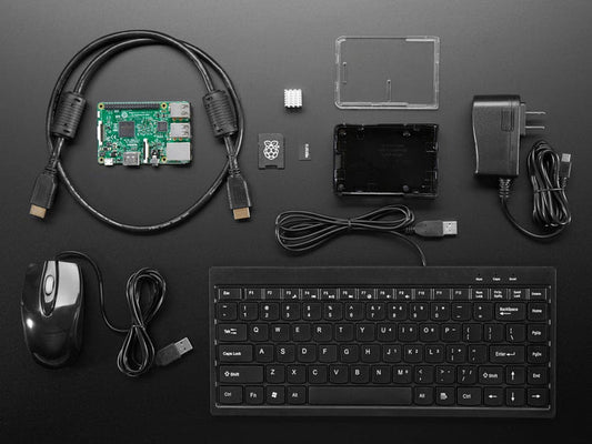 Computer Starter Kit for Raspberry Pi 3 (Includes Raspberry Pi!) [Discontinued] by Adafruit - The Pi Hut