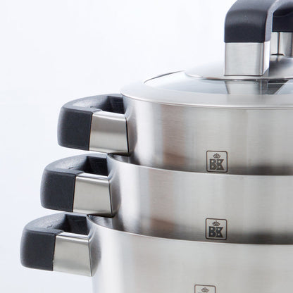 Conical Cool Glas pannenset 5-delig stackable