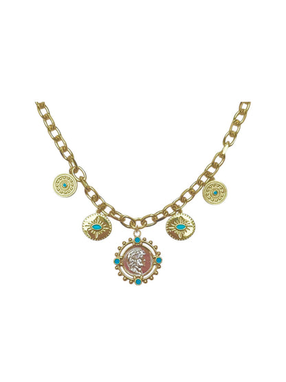 Corfu Coin Necklace