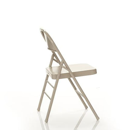 Cosco Steel Folding Chair Sand Colour The Steel Folding Chair saves space and time with its convenient folding frame-341892 Hannah's Variety Store