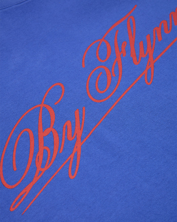 Cotton Tee - Cobalt