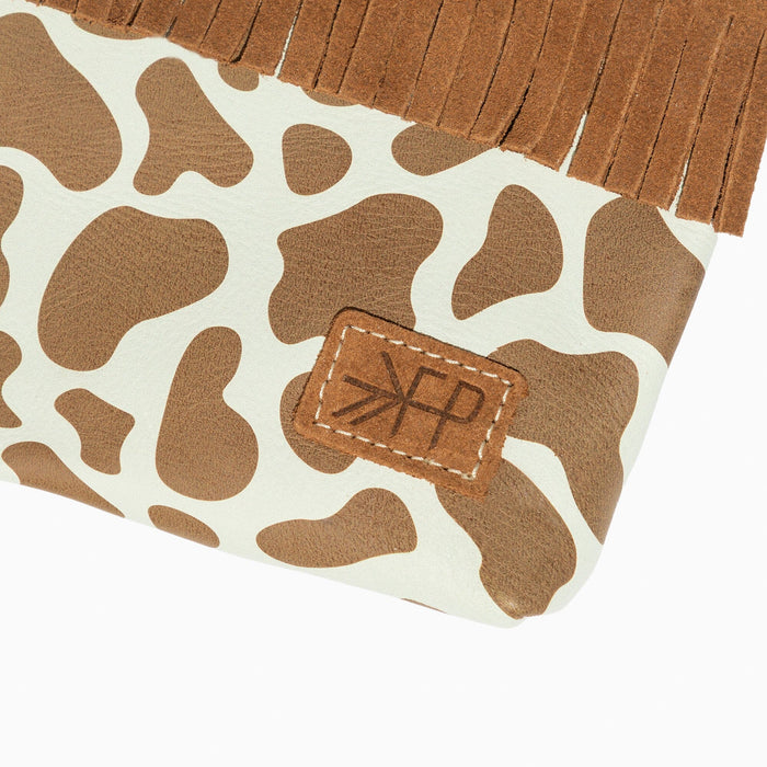 Cow Suede Utility Pouch Utility Pouch In House Bag