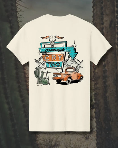 Cowboys Cry Too Unisex Highway T Shirt