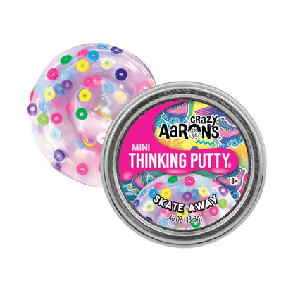 Crazy Aarons Skate Away Mini 2 Inch Thinking Putty Tin - Owl & Goose Gifts