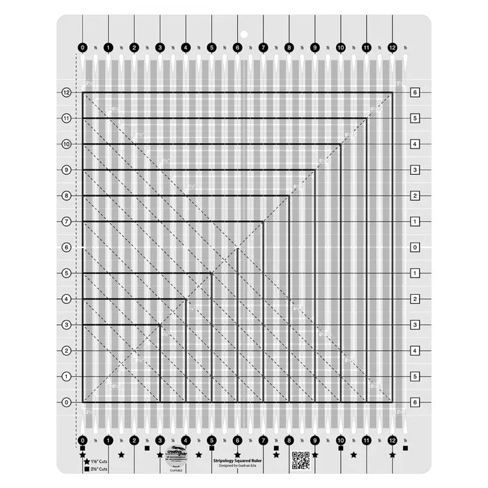 Creative Grids Stripology Squared Quilt Ruler