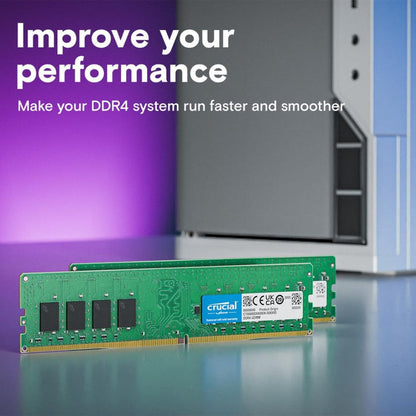 Crucial RAM 16GB DDR4 3200MHz CL22 Desktop Memory CT16G4DFRA32A