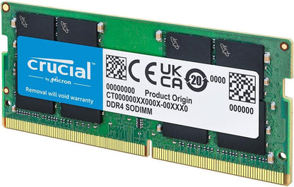 Crucial RAM 32GB DDR4 3200MHz CL22 Laptop Memory CT32G4SFD832A