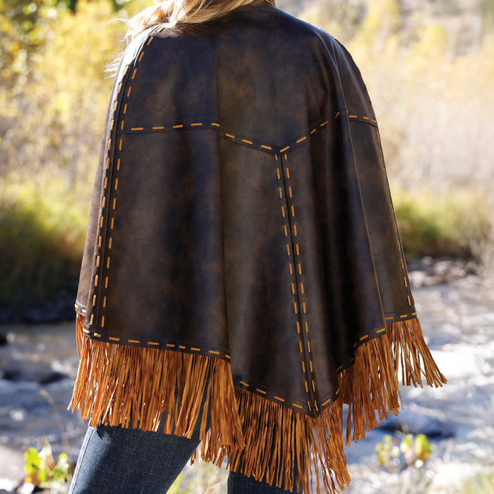 Cruel Denim Women's Cape in Brown