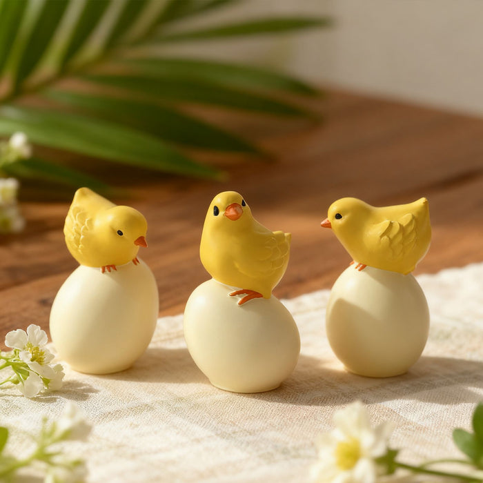 Cute Chick Standing Egg Resin Mold