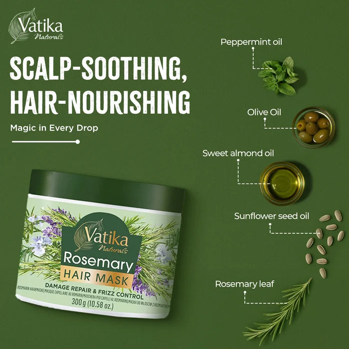 Dabur Vatika Naturals Rosemary Hair Mask 300g