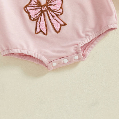 DADDY'S GIRL Bowtie T-Shirt Onesie