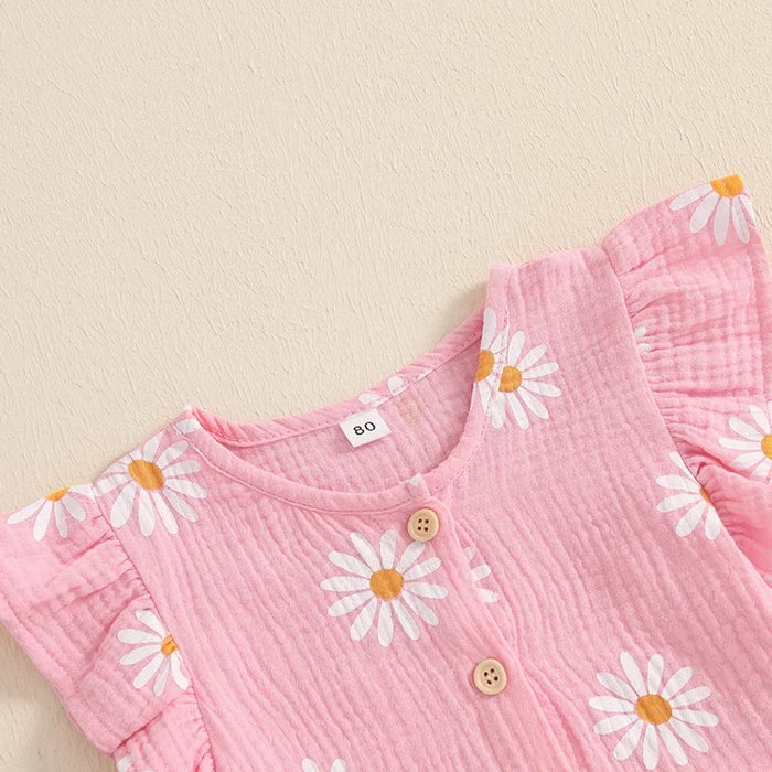 DAISIES Ruffle Bowtie Outfit