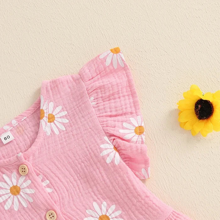 DAISIES Ruffle Bowtie Outfit