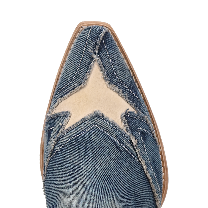Dan Post Women's Stardust Denim Bootie in Blue
