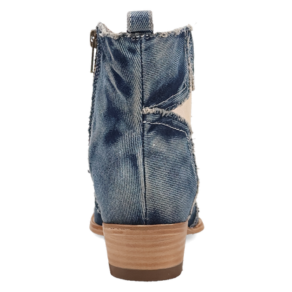 Dan Post Women's Stardust Denim Bootie in Blue