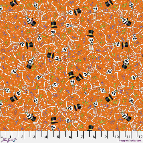 Dancing Skeletons Fabric
