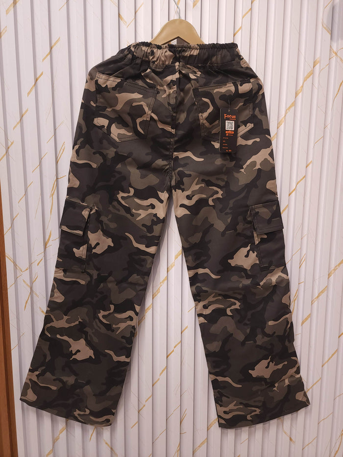 Dark Camo Baggy Cargo