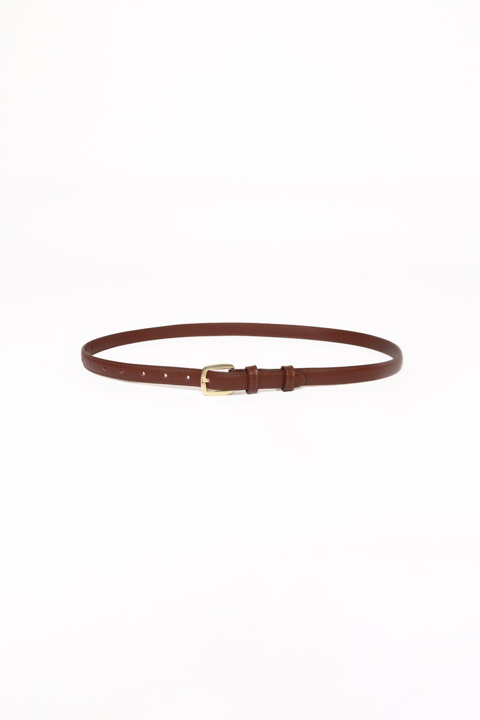 Petal and Pup USA ACCESSORIES Dawson Belt - Brown One Size