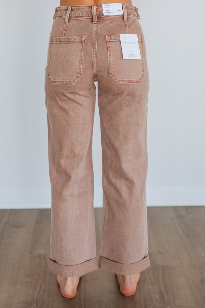 Dayna Flying Monkey Jeans - Brown Sugar