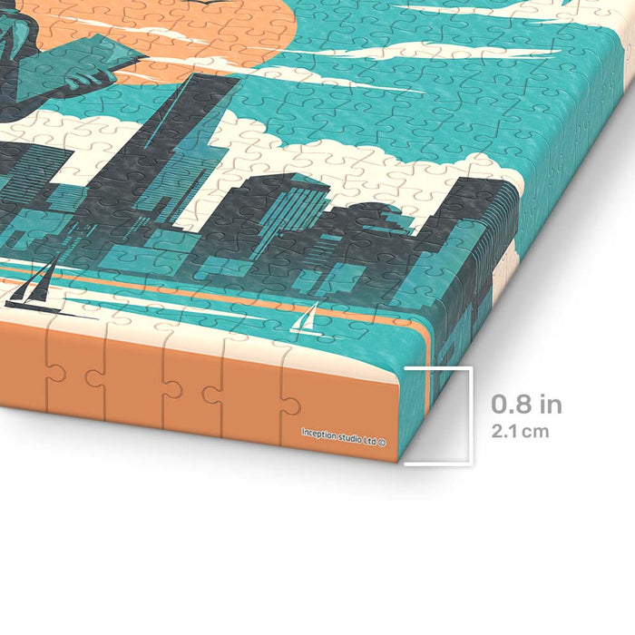 Days in New York: Statue of Liberty - Puzzle Canvas [HN1403]