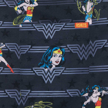 RSVLTS DC Comics Short Sleeve Shirt DC Wonder Woman "Legacy of Wonder" – Women's KUNUFLEX Short Sleeve Shirt