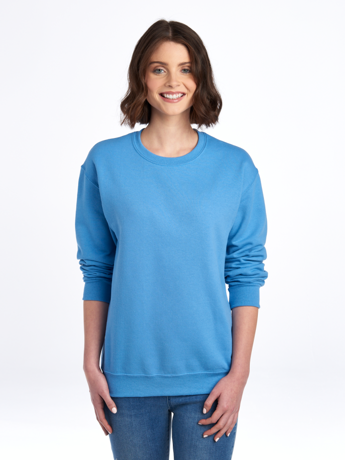 Delta Delta Delta Crewneck Sweatshirt - Tri Delta Puff Print Logo