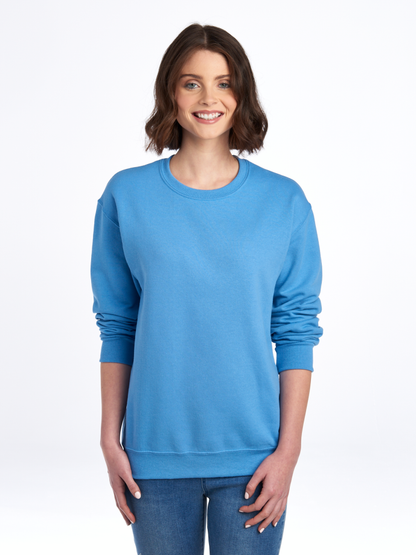 Delta Delta Delta Crewneck Sweatshirt - Tri Delta Puff Print Logo